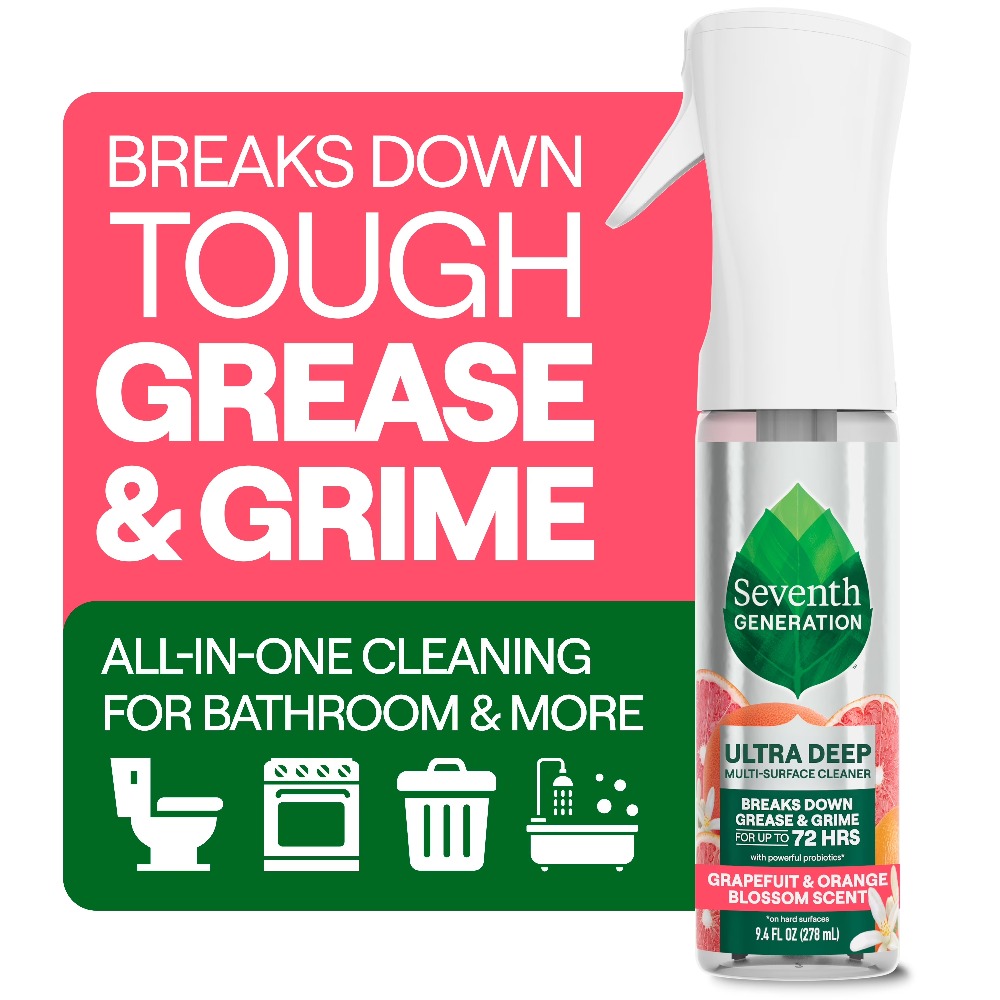Home Bathroom Cleaning Solution - Ultra Deep Multi Surface Cleaner Concentrate