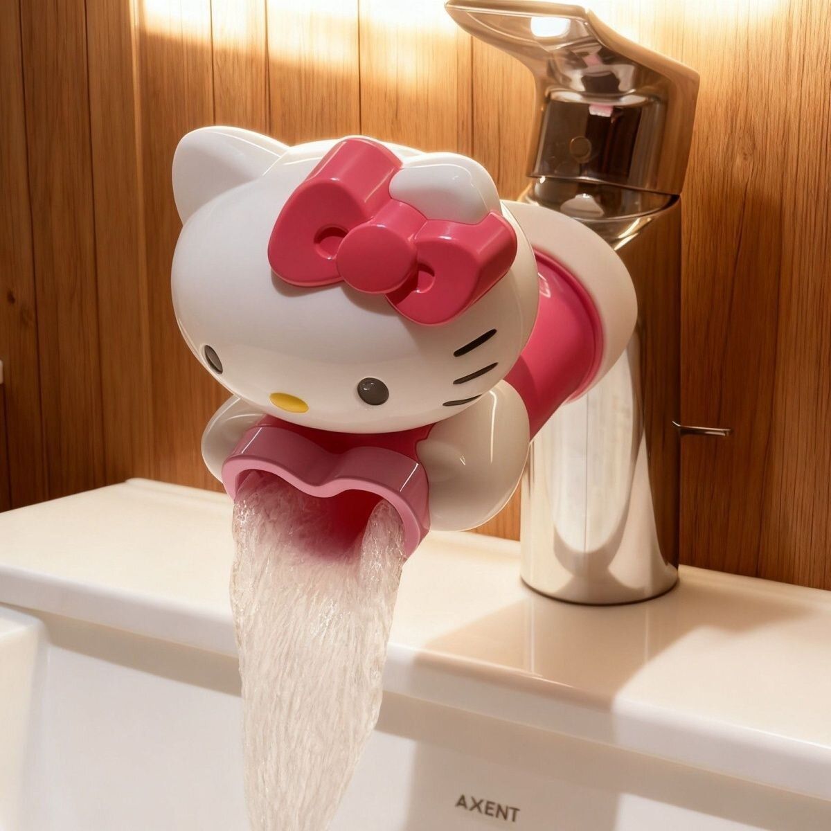 Home Goods Bathroom Accessories - Hello Kitty Heart Shaped Faucet Extender