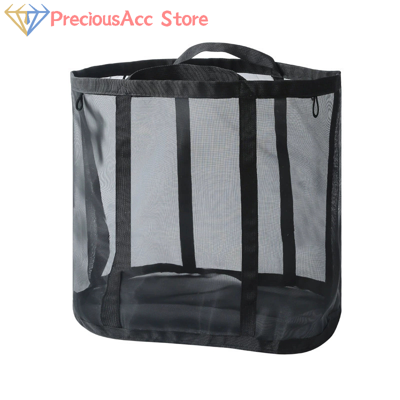 Home Bathroom Supplies - Collapsible Clothes Basket With Reinforced Handle