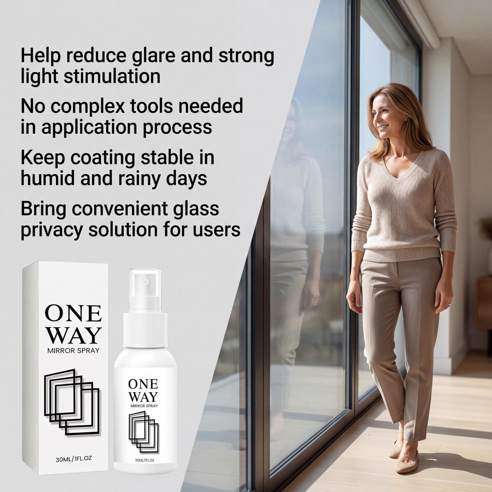Glass Cleaner Spray Instant An - Home Bathroom Window Tint reseña y precio
