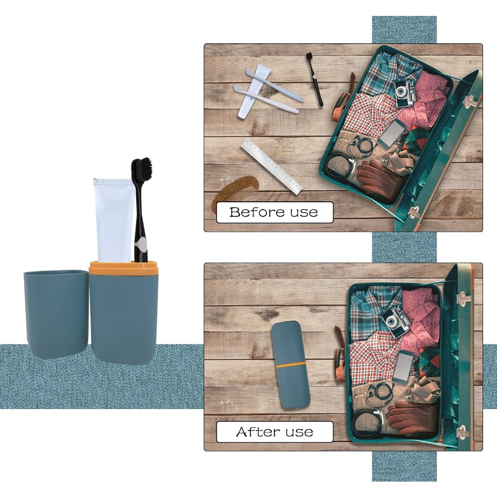 Portable Travel Toothbrush Hol - Home Essentials Bathroom Storage reseña y precio