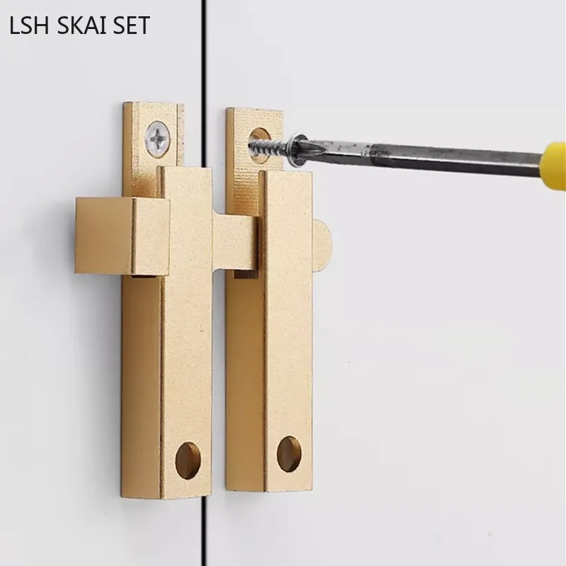 1Pc Aluminium Alloy Door Latch - Home Hardware Bathroom Cabinets reseña y precio