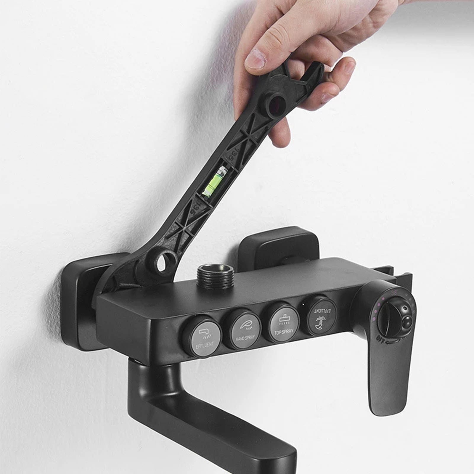 Shower Mixing Valve Wrench Dua - Home Bathroom Hardware reseña y precio