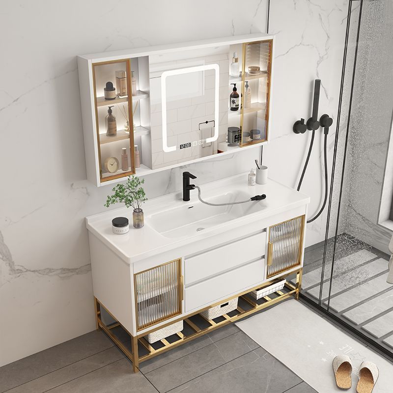 Bathroom Vanity Cabinets With  - Home Bathroom Vanity Combo reseña y precio