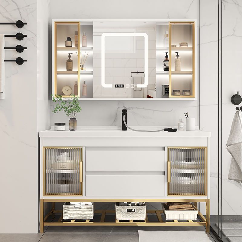 Bathroom Vanity Cabinets With  - Home Bathroom Vanity Combo reseña y precio