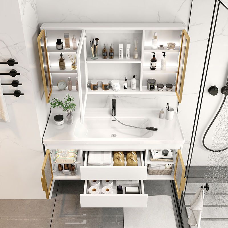 Bathroom Vanity Cabinets With  - Home Bathroom Vanity Combo reseña y precio