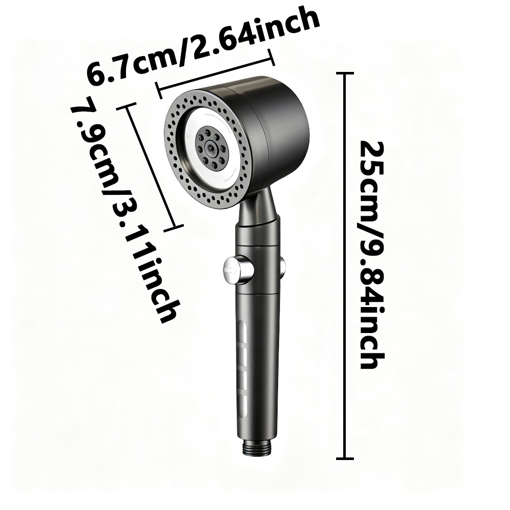 High-Pressure Handheld Shower  - Home One Bathroom Accessories reseña y precio