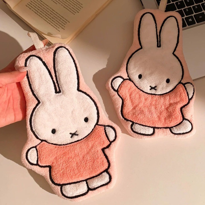Miffy Rabbit Hand Towel Cute F - Home Goods Bathroom Accessories reseña y precio