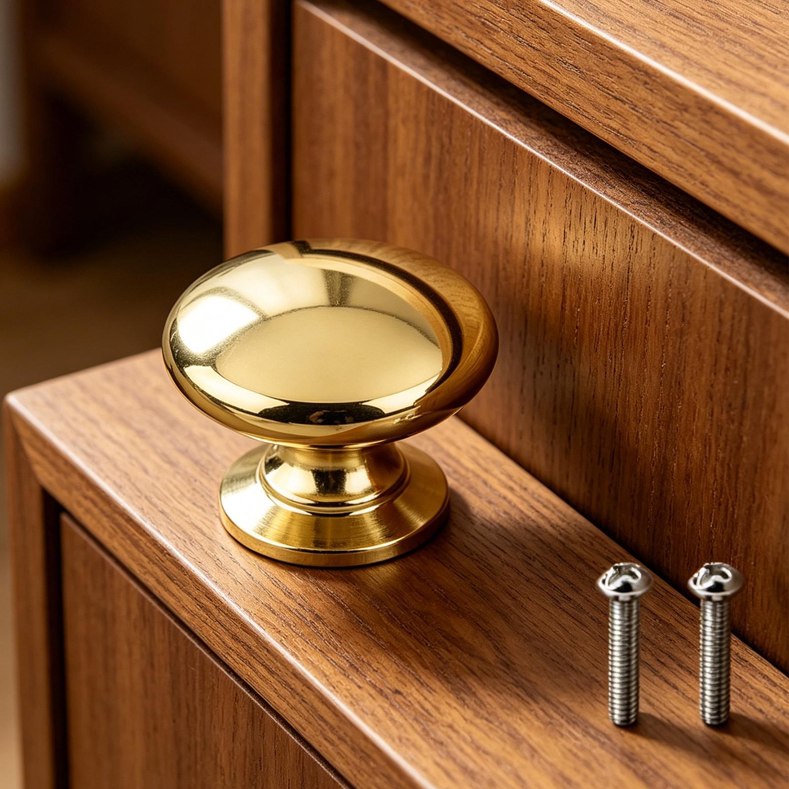 Brass Knobs For Cabinets Unlac - Home Bathroom Hardware reseña y precio