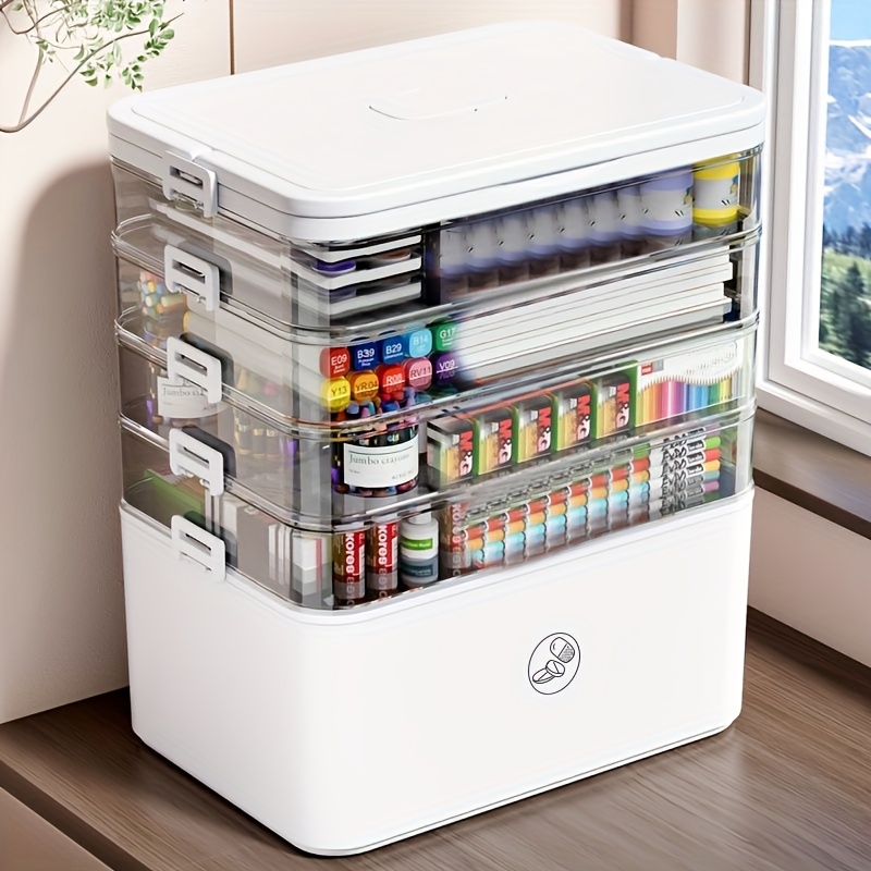 Large Capacity Multi-layer Cla - Home Essentials Bathroom Storage reseña y precio