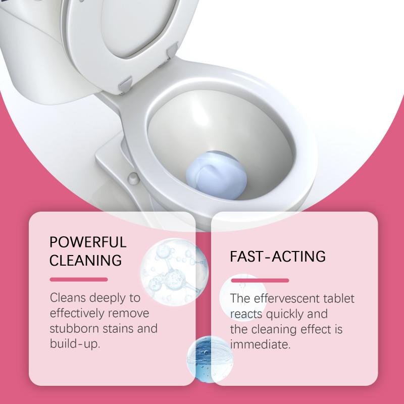 Toilet Bowl Cleaning Effervesc - Home Bathroom Cleaning Solution reseña y precio