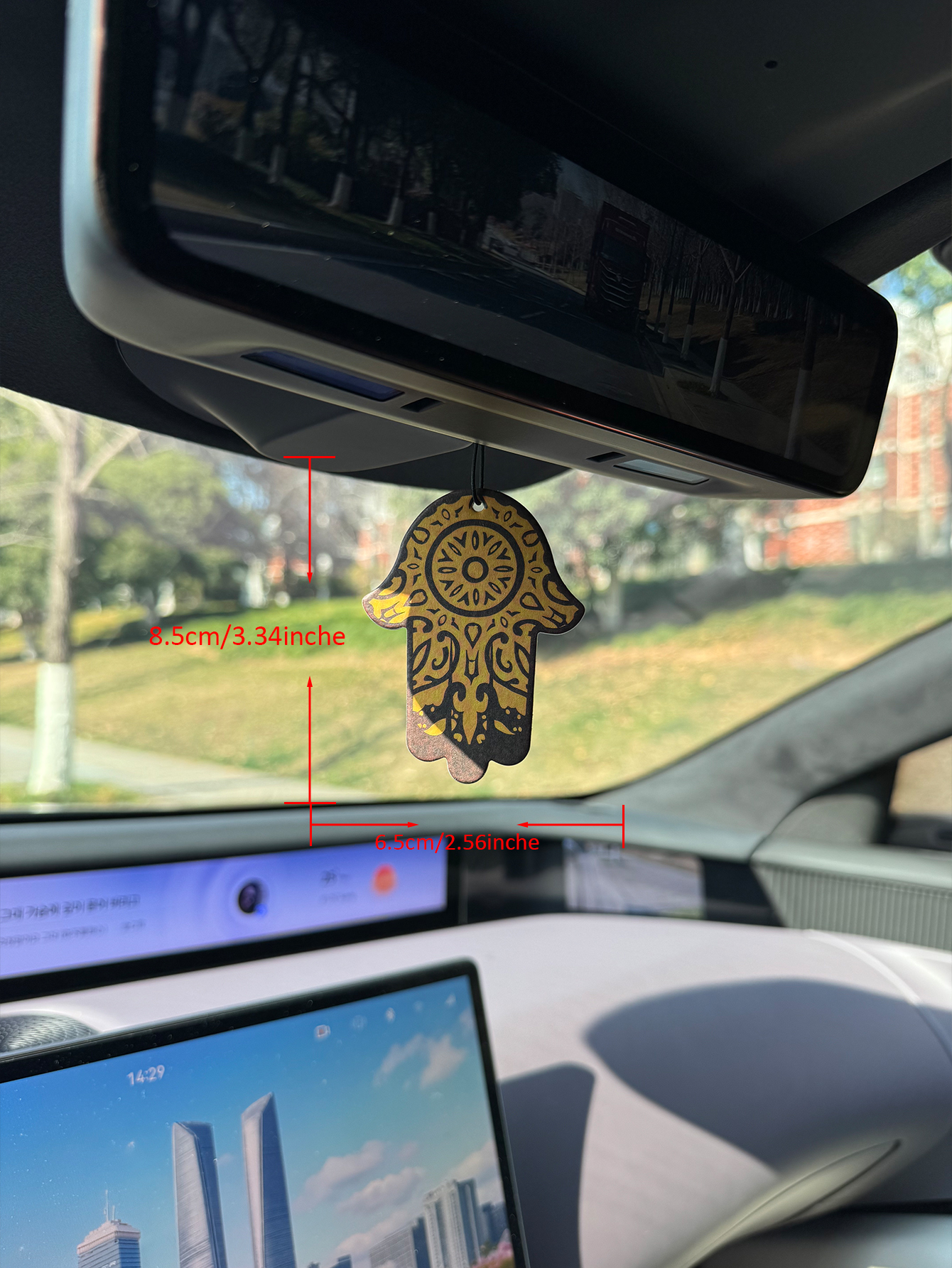Hamsa Hand, Hand of the Virgin - Home Bathroom Freshener reseña y precio