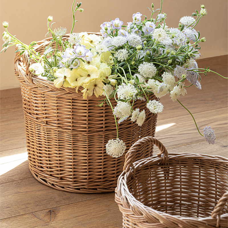 Woven Laundry Hamper with Hand - Home Essentials Bathroom Storage reseña y precio