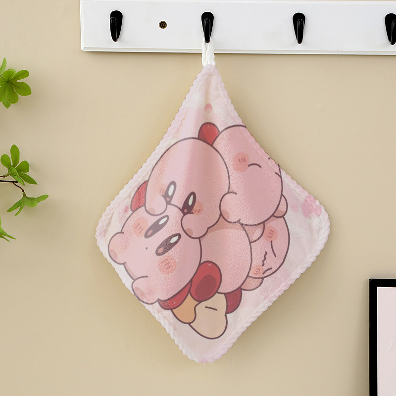 Kirbys Hand Towel for Kitchen  - Home Bathroom Supplies reseña y precio
