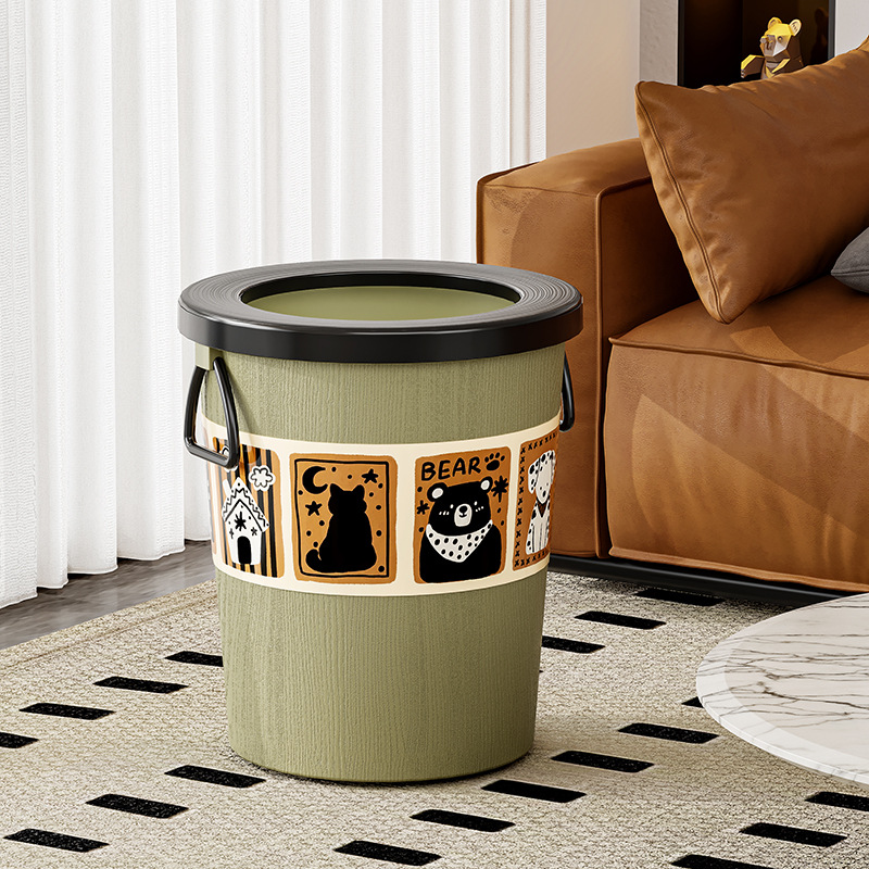 Vintage-Style Large Trash Bin  - Home Essentials Bathroom Storage reseña y precio