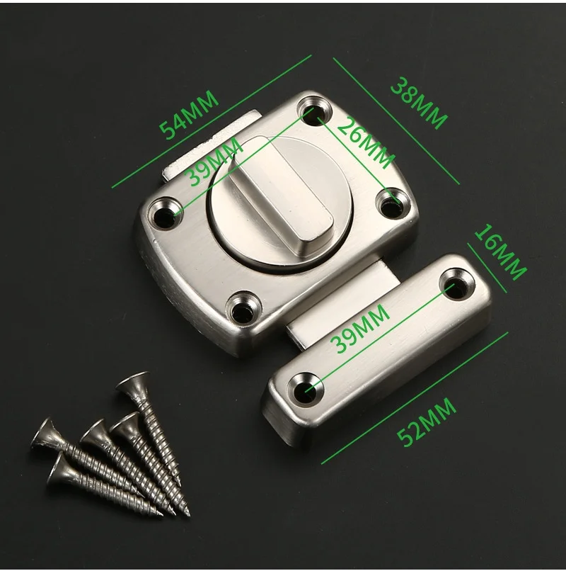 Home Security Latch Double Sid - Home Hardware Bathroom Cabinets reseña y precio
