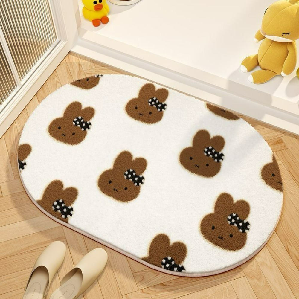 Miffy Cartoon Floor Mat Soft I - Home Goods Bathroom Accessories reseña y precio
