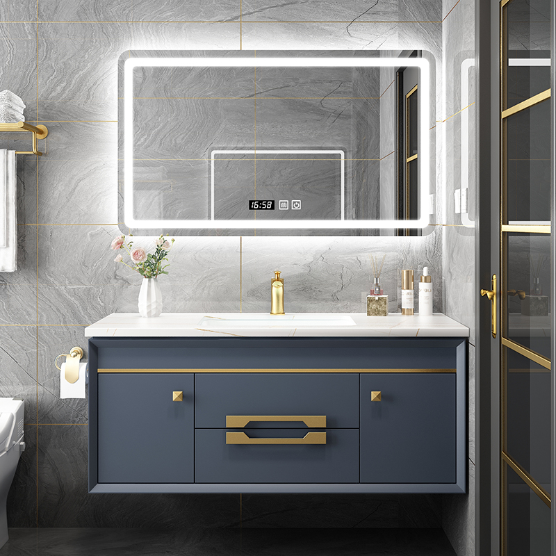 Black Sink Luxury Bathroom Cab - Home Bathroom Vanity Combo reseña y precio