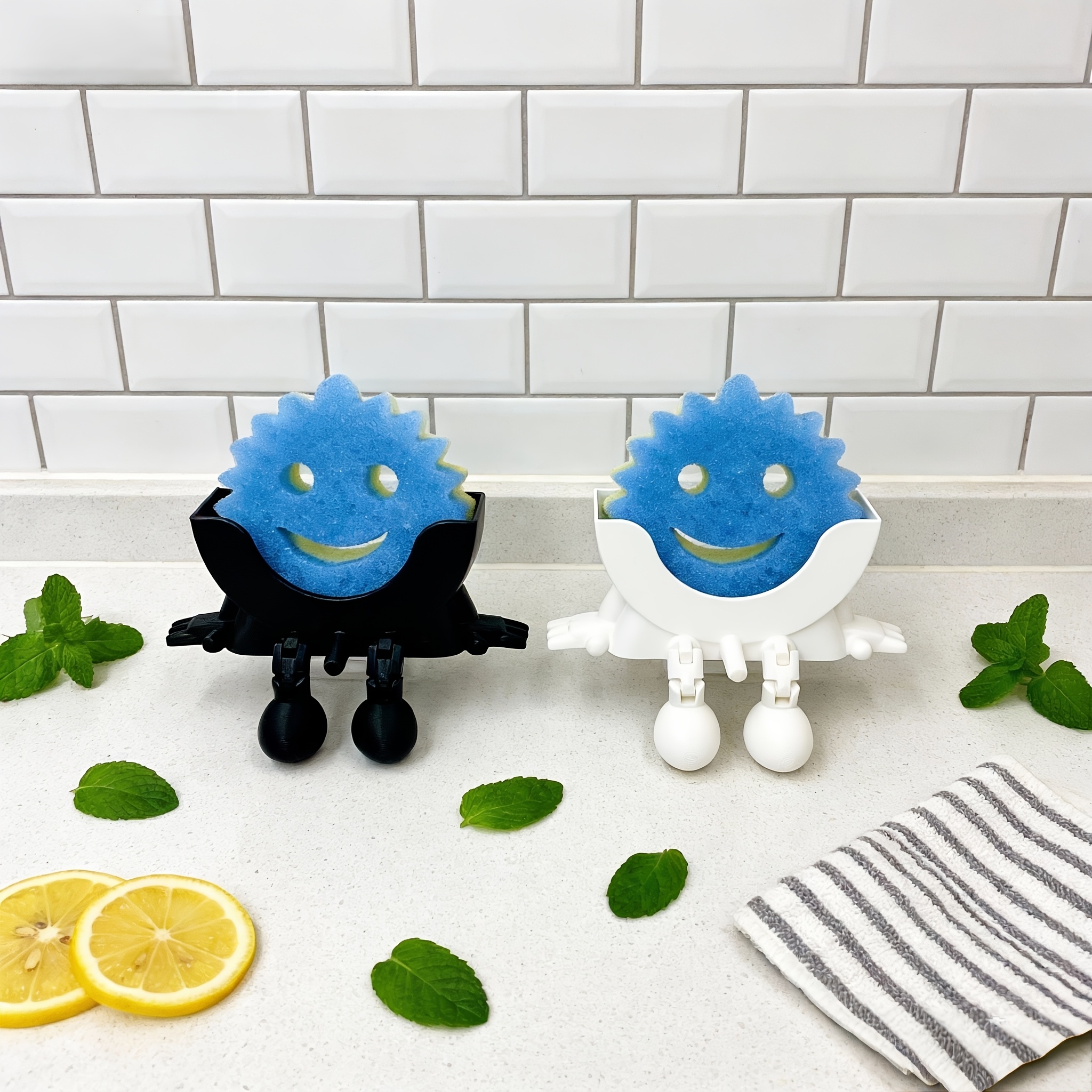 Cute two-in-one sponge drip tr - Home One Bathroom Accessories reseña y precio
