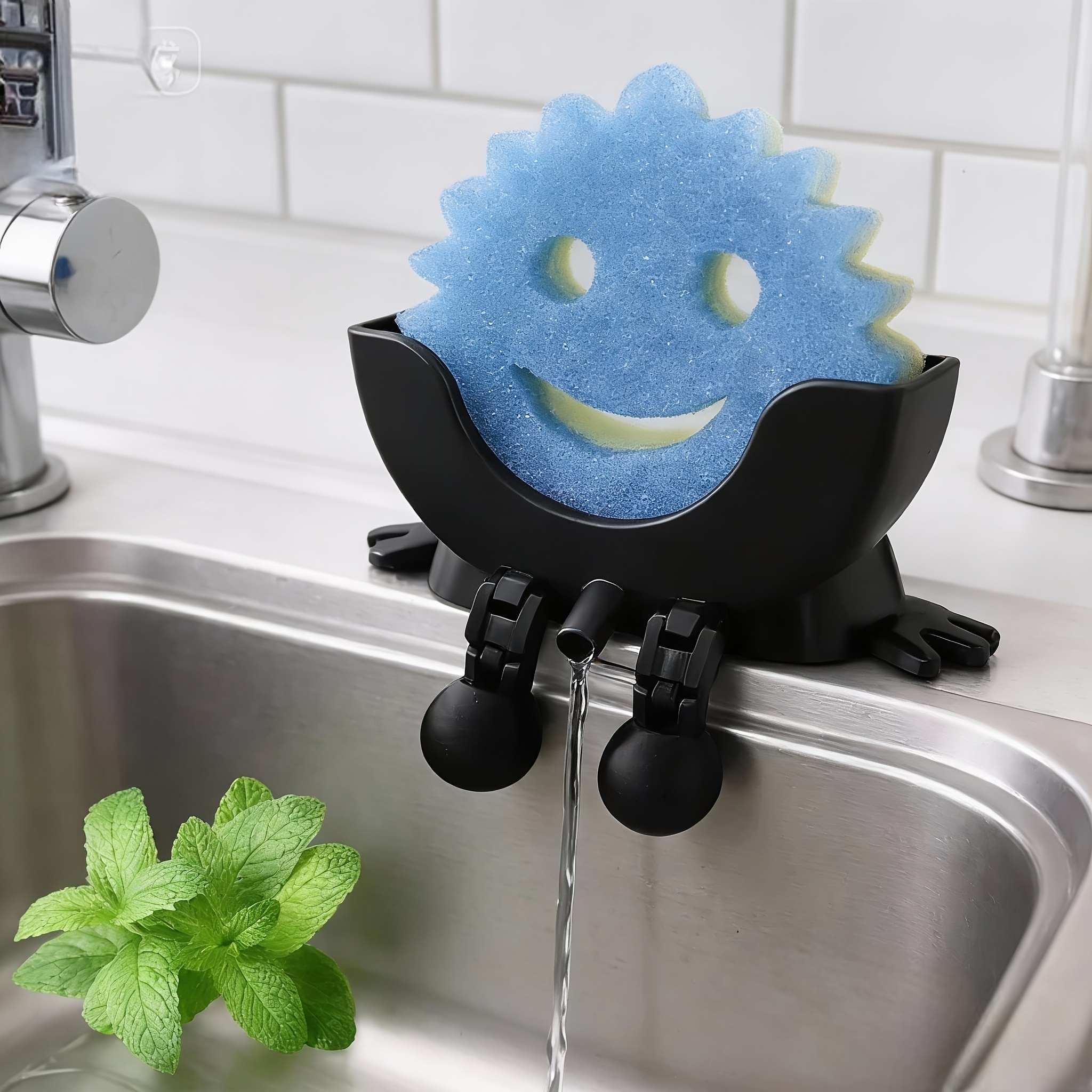 Cute two-in-one sponge drip tr - Home One Bathroom Accessories reseña y precio
