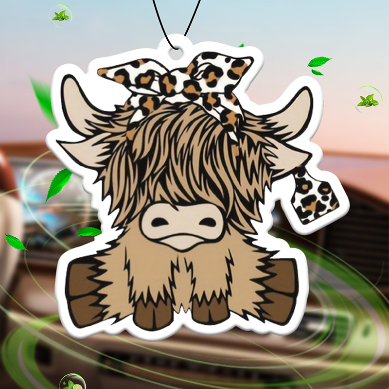 Cartoon Highland Cow Hilton (H - Home Bathroom Freshener reseña y precio