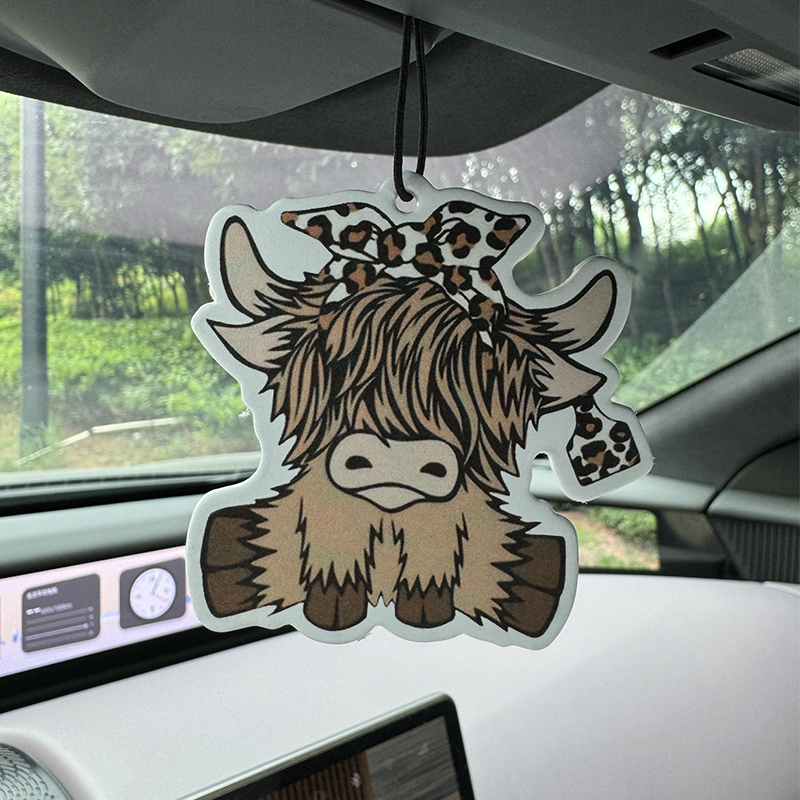 Cartoon Highland Cow Hilton (H - Home Bathroom Freshener reseña y precio