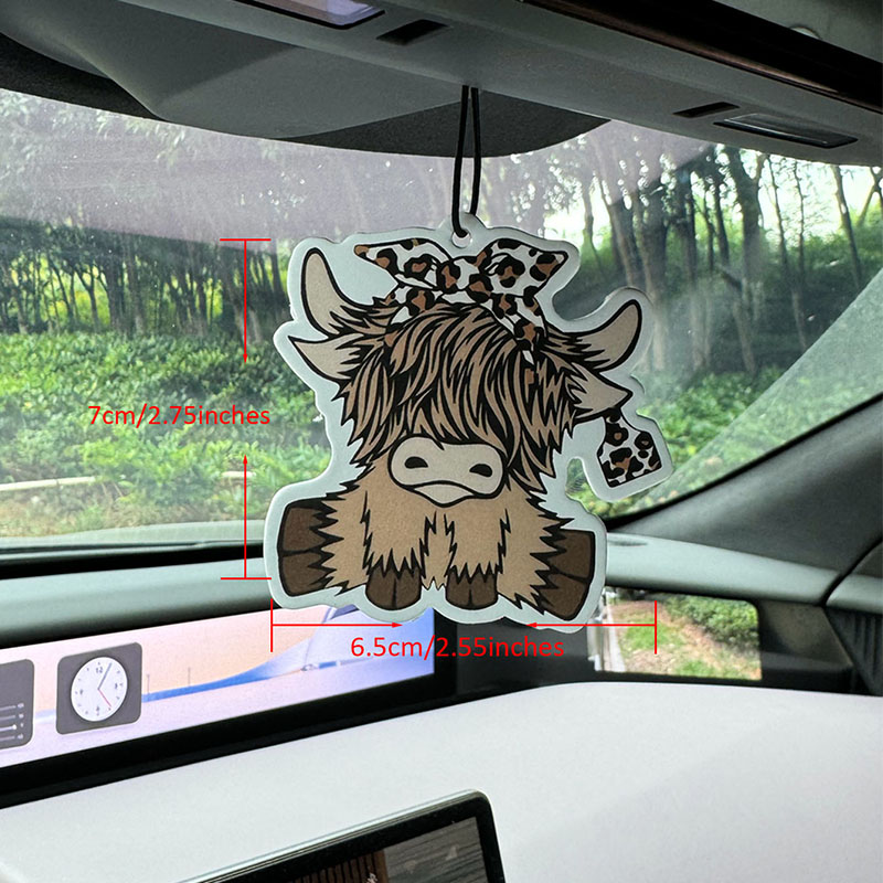 Cartoon Highland Cow Hilton (H - Home Bathroom Freshener reseña y precio