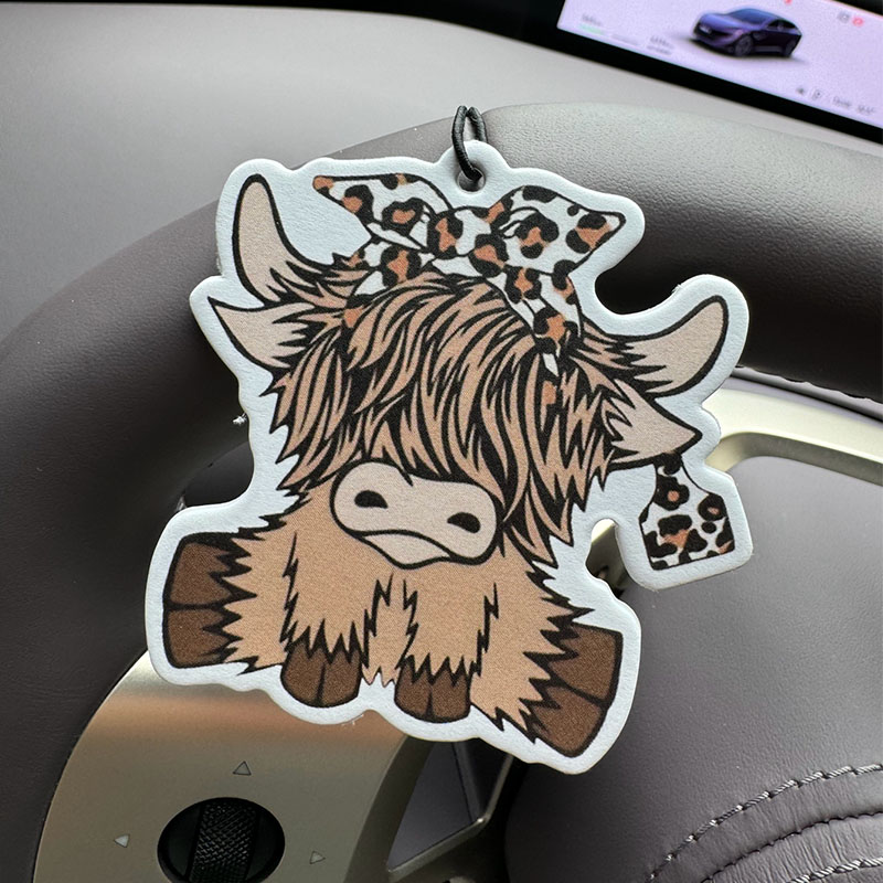 Cartoon Highland Cow Hilton (H - Home Bathroom Freshener reseña y precio