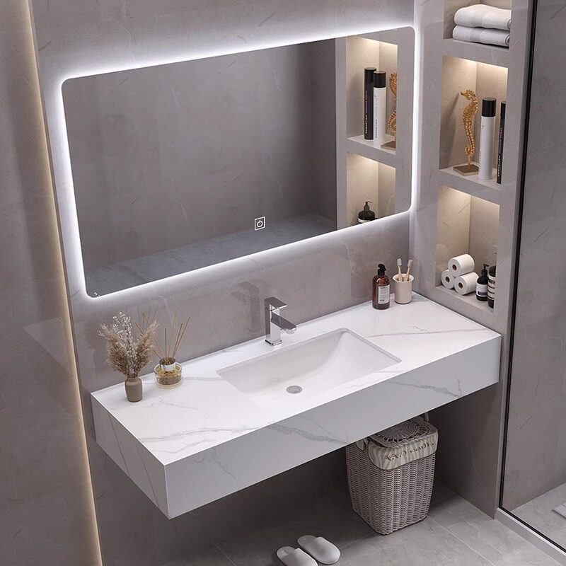 Modern Display Bathroom Cabine - Home Bathroom Vanity Combo reseña y precio