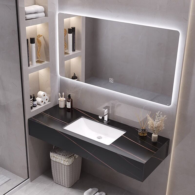 Modern Display Bathroom Cabine - Home Bathroom Vanity Combo reseña y precio