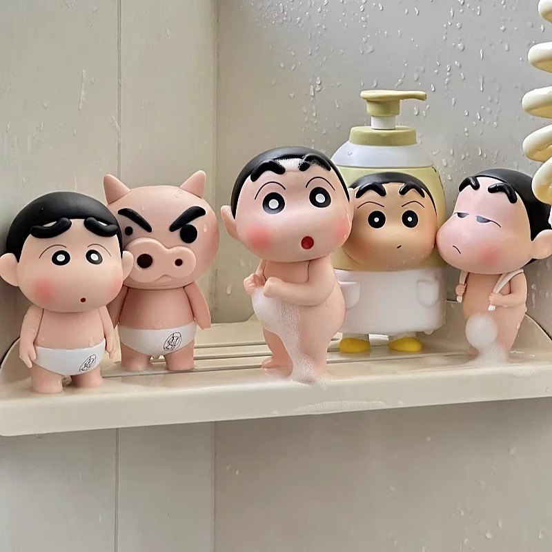 Bathing Crayon Shin Chan Cute  - Home Goods Bathroom Accessories reseña y precio