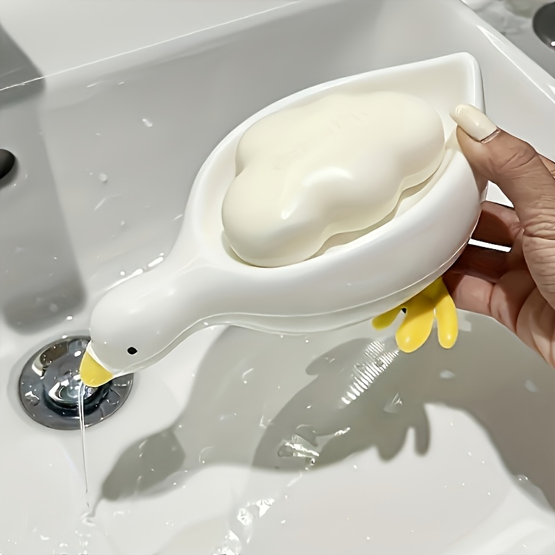 Duck Soap Dish-Cute Self Drain - Home Depot Bathroom Sink reseña y precio
