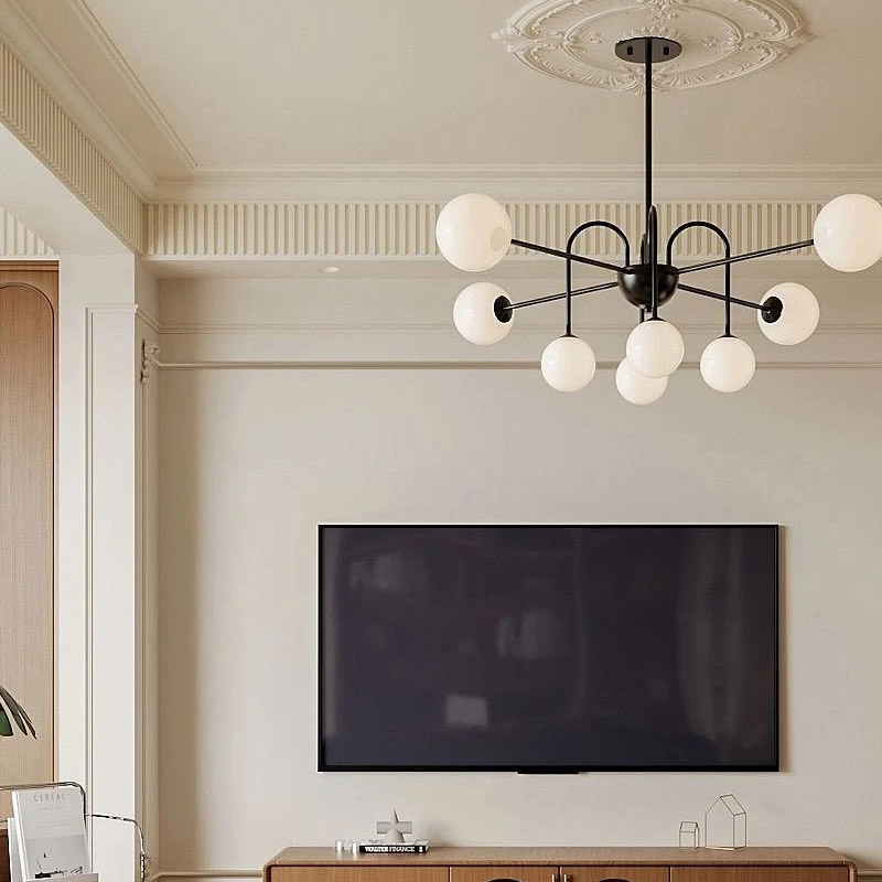 Nordic Glass Ball Hanging Lamp - Home Of The Year Bathroom reseña y precio