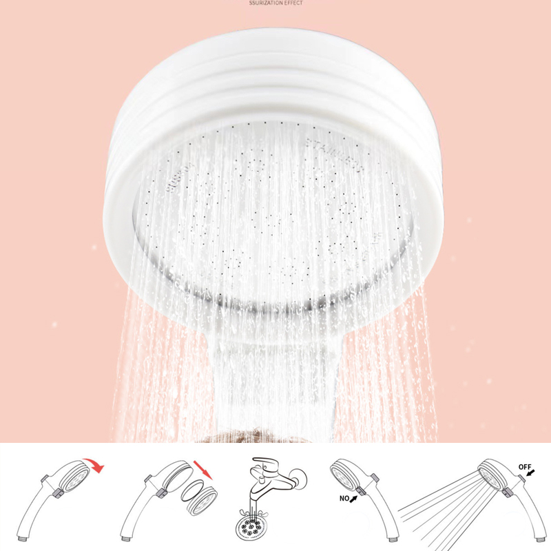 Single Function White Shower H - Home One Bathroom Accessories reseña y precio