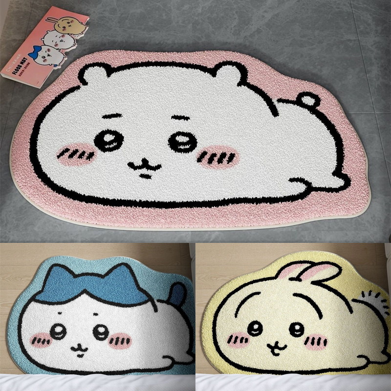 Chiikawa Cartoon Rug Anime Hac - Home Bathroom Supplies reseña y precio