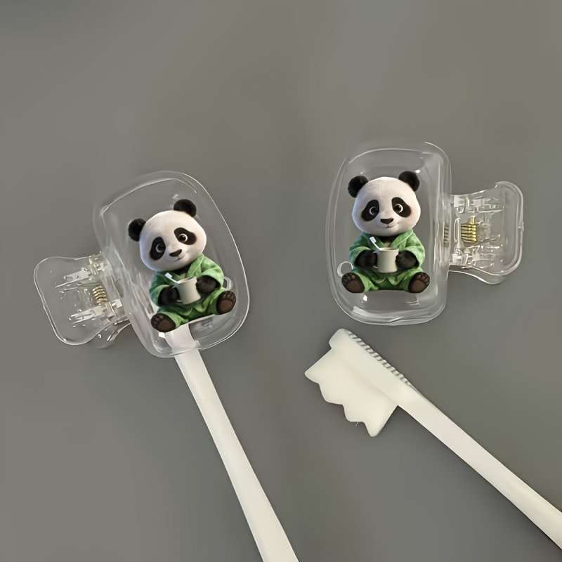 Cute Panda in Green Pajamas 2p - Home Essentials Bathroom Storage reseña y precio