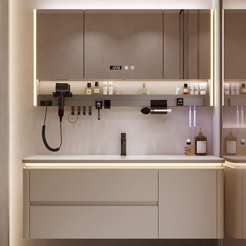 Modern Simple Bathroom Cabinet - Home Bathroom Vanity Combo reseña y precio