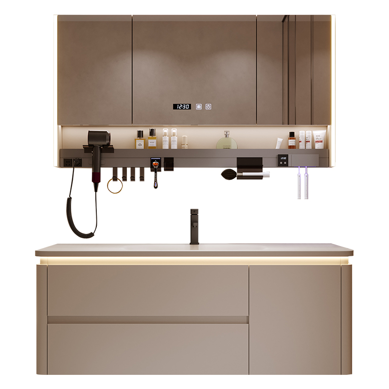 Modern Simple Bathroom Cabinet - Home Bathroom Vanity Combo reseña y precio