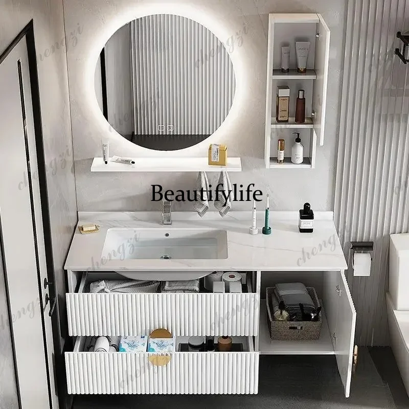 M178 Compact Bathroom Cabinet  - Home Bathroom Vanity Combo reseña y precio