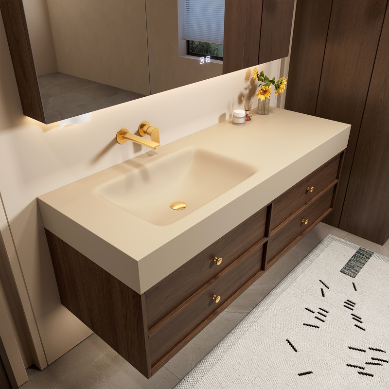 Modern Luxury Bathroom Cabinet - Home Bathroom Partition Wall reseña y precio