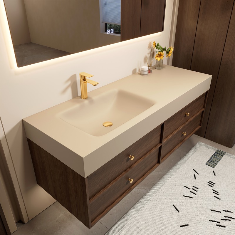 Modern Luxury Bathroom Cabinet - Home Bathroom Partition Wall reseña y precio