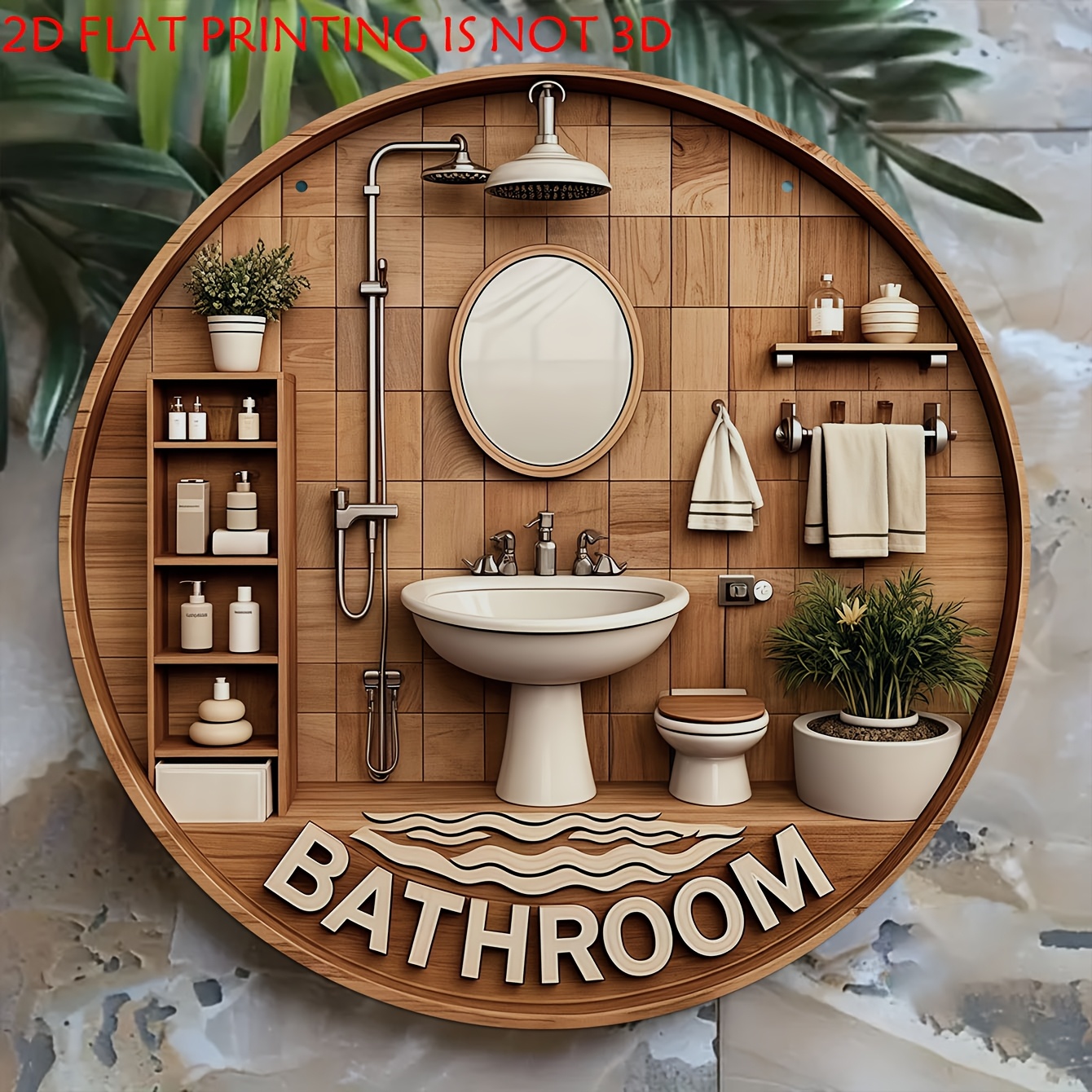 One 2D flat circular bathroom  - Home Of The Year Bathroom reseña y precio