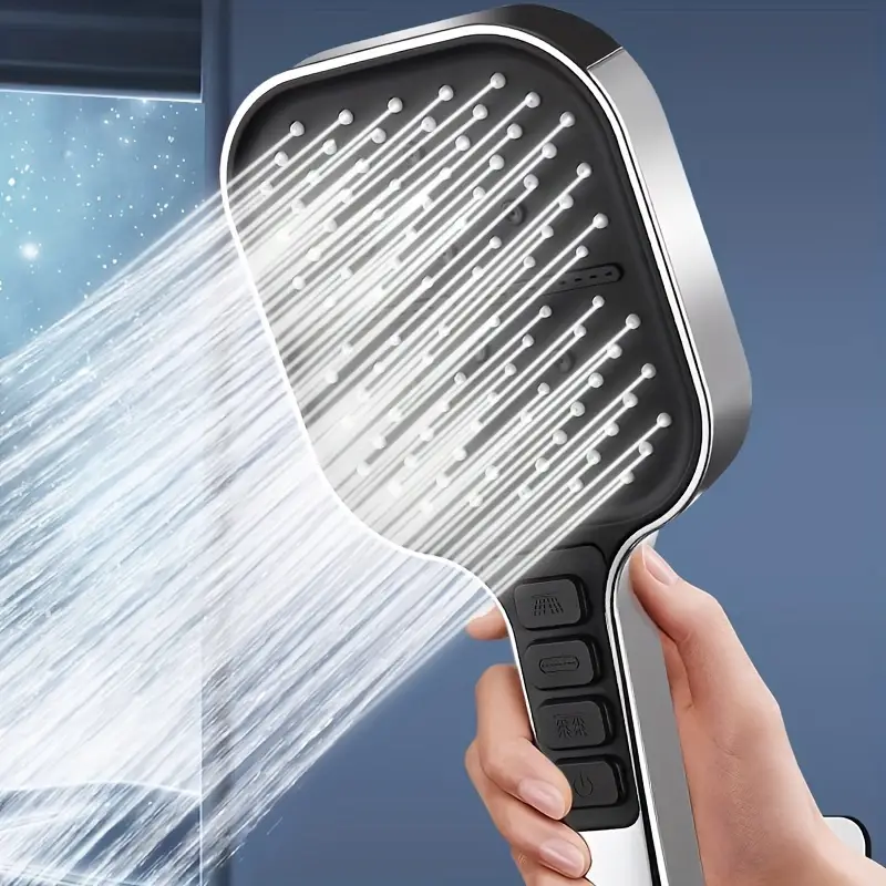 7 Setting Silver Handheld Show - Home One Bathroom Accessories reseña y precio