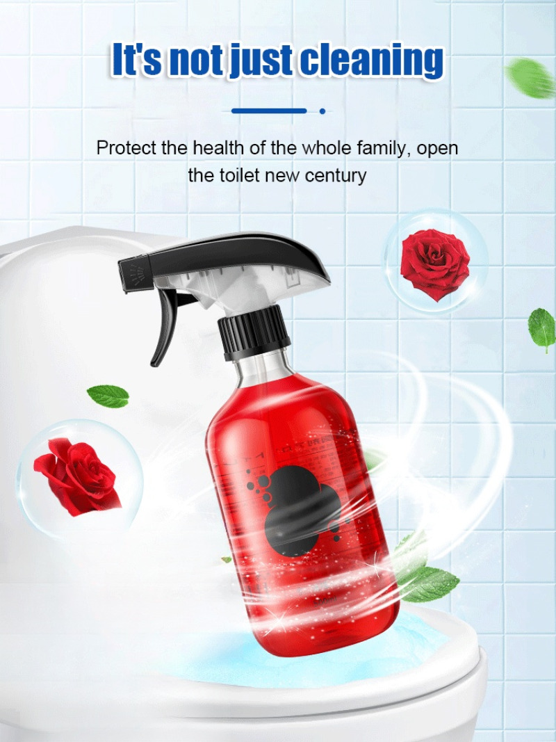 Toilet Cleaner Rose Fragrance  - Home Bathroom Cleaning Solution reseña y precio