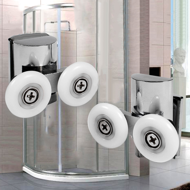 Runners Wheel Shower door Hard - Home Bathroom Hardware reseña y precio