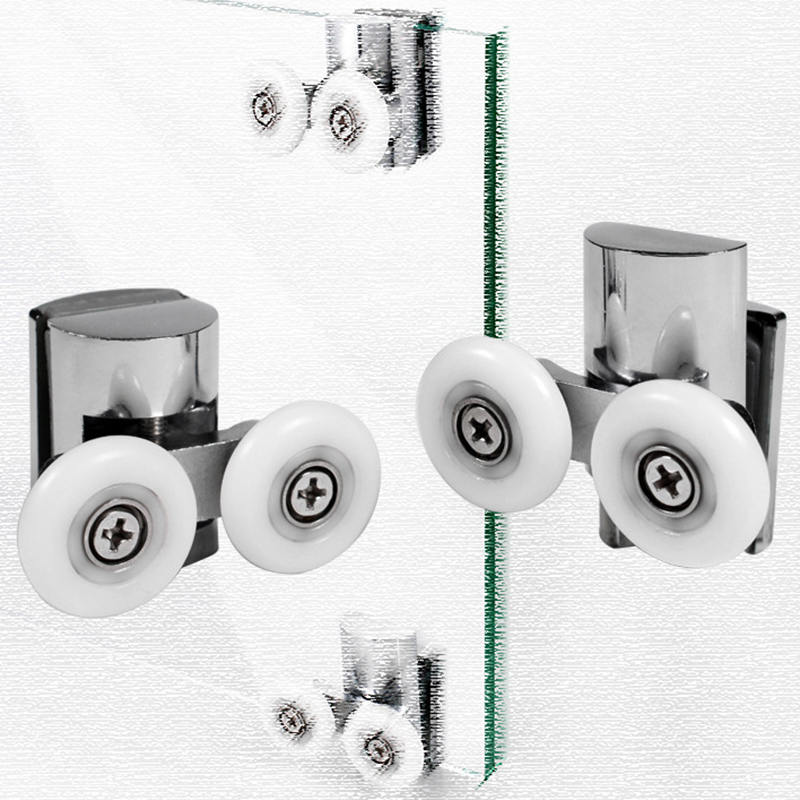 Runners Wheel Shower door Hard - Home Bathroom Hardware reseña y precio