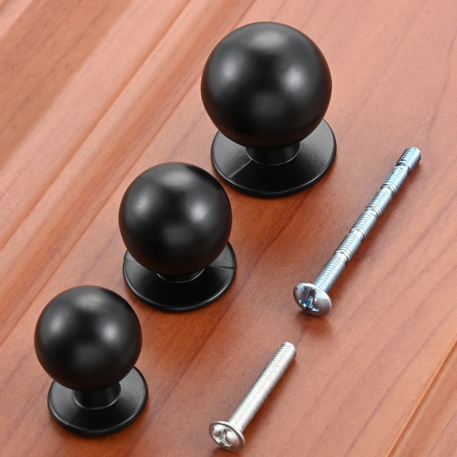 6pcs Black Modern Cabinet Door - Home Hardware Bathroom Cabinets reseña y precio
