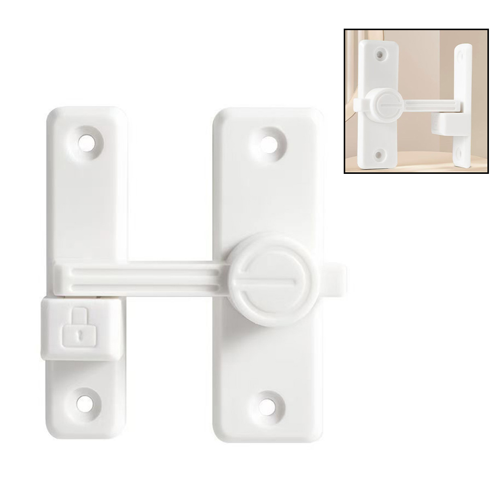 White 90 Degree Flip Latch For - Home Hardware Bathroom Cabinets reseña y precio