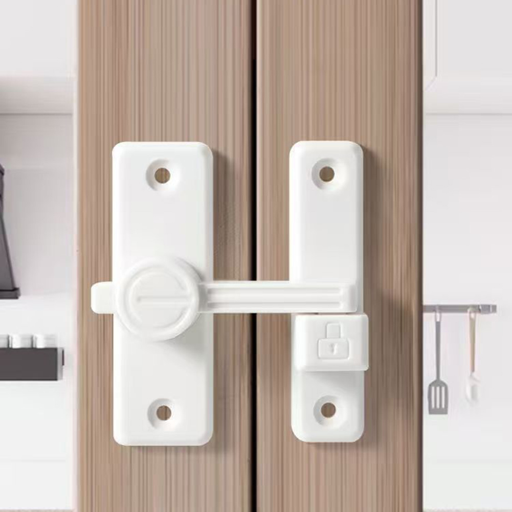 White 90 Degree Flip Latch For - Home Hardware Bathroom Cabinets reseña y precio