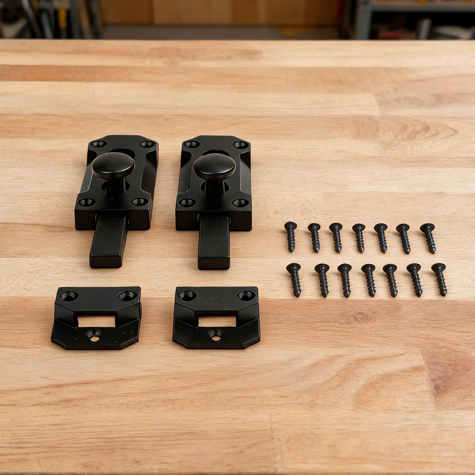 2pcs Garage Cabinet Sliding Bo - Home Bathroom Hardware reseña y precio